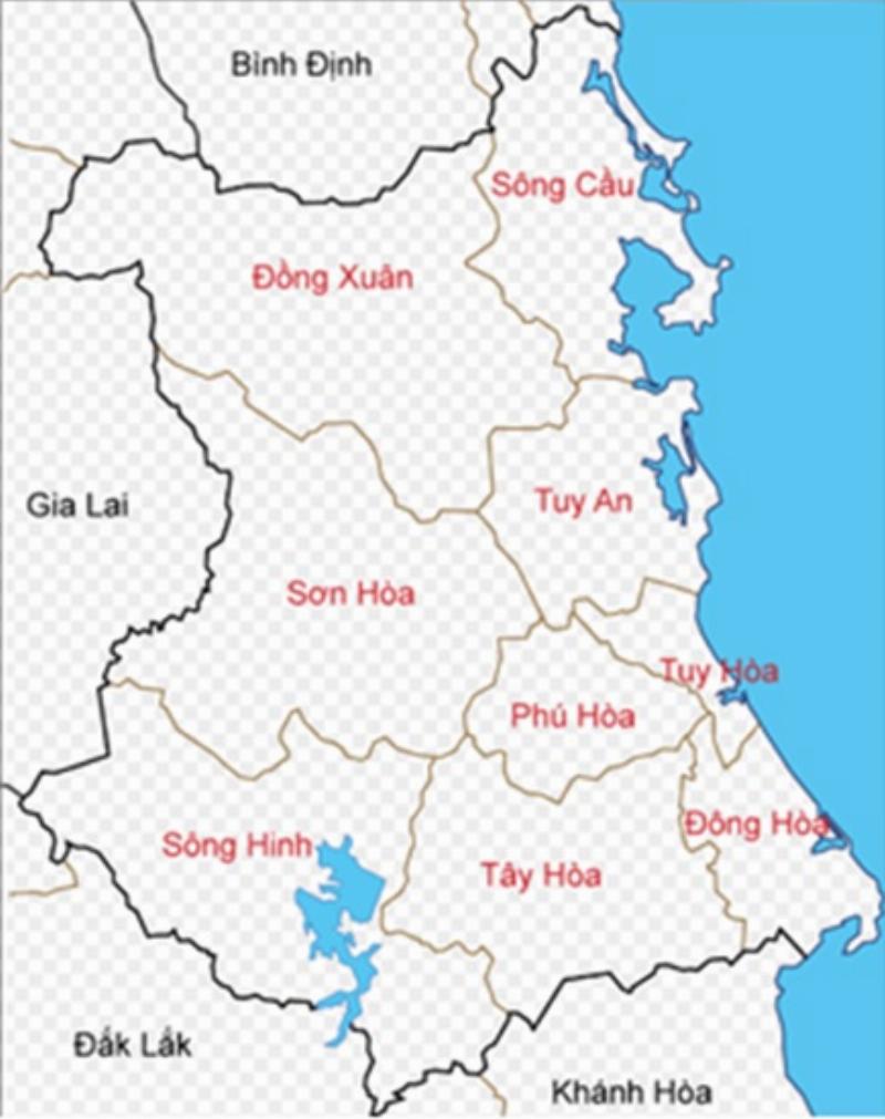 Bản đồ thể hiện vị trí vùng Duyên hải Nam Trung Bộ của Việt Nam, làm nổi bật đường bờ biển dài và các tỉnh ven biển
